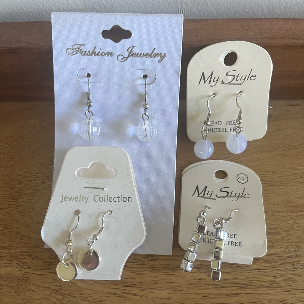 NEW Mixed Lot - Costume Jewelry Earrings